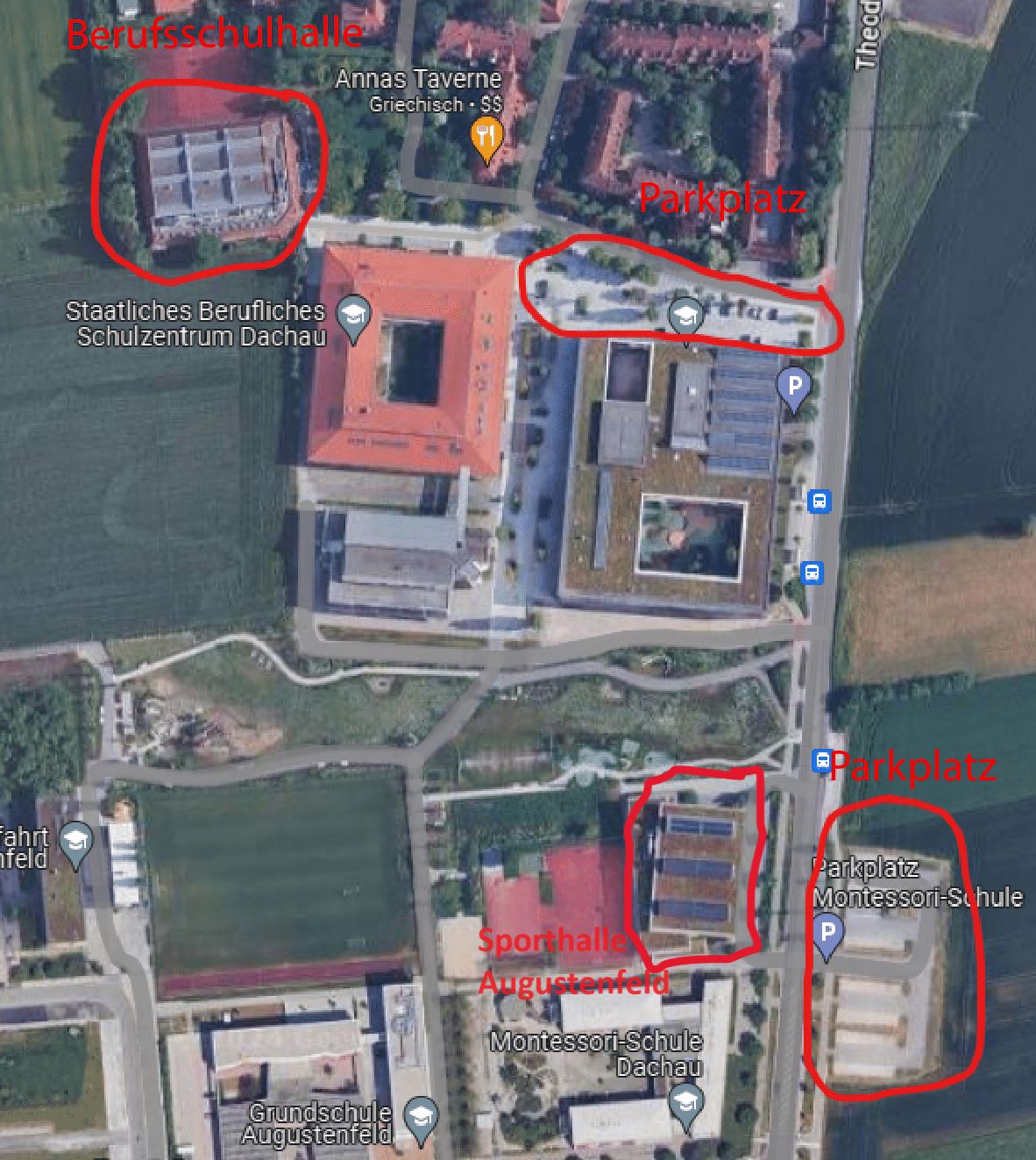 ASV Dachau Spielorte